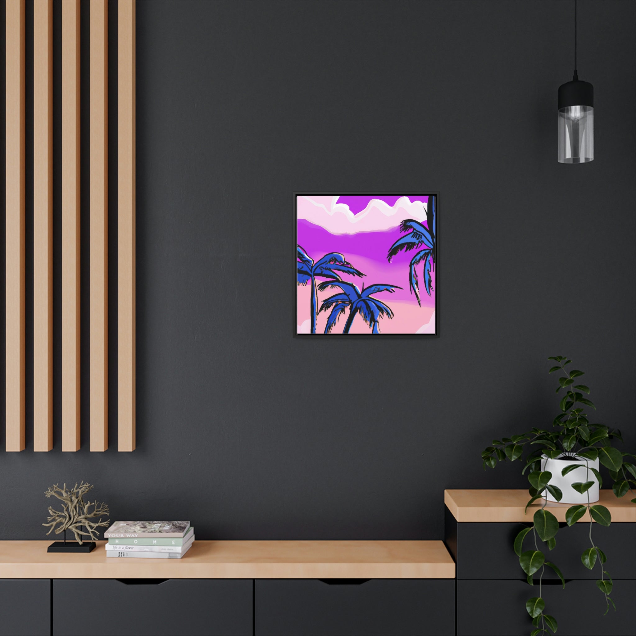 "Purple Palms". The Coast x Spatial Dreams Co.