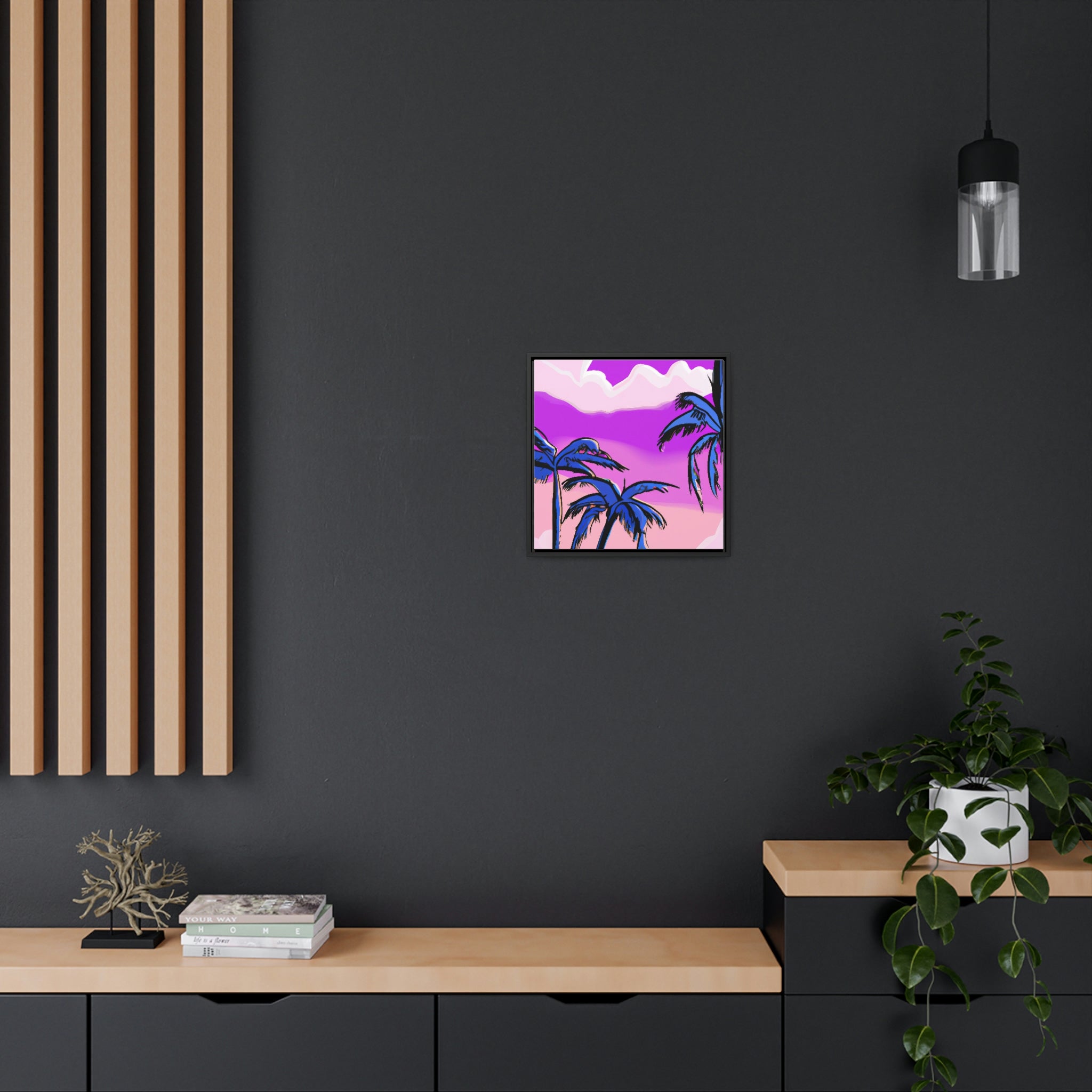 "Purple Palms". The Coast x Spatial Dreams Co.